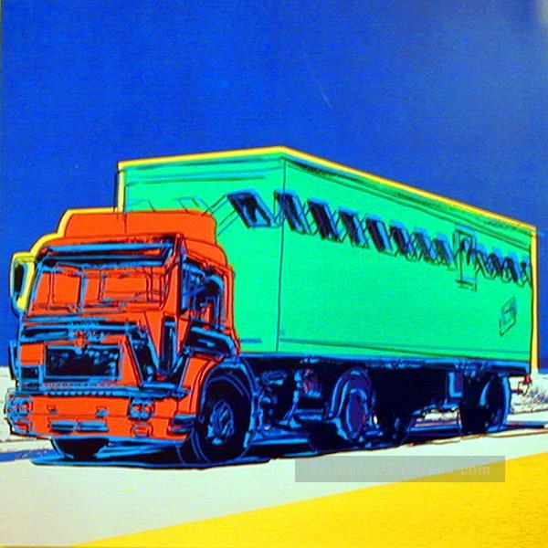 Annonce de camion 3 Andy Warhol Peintures à l'huile